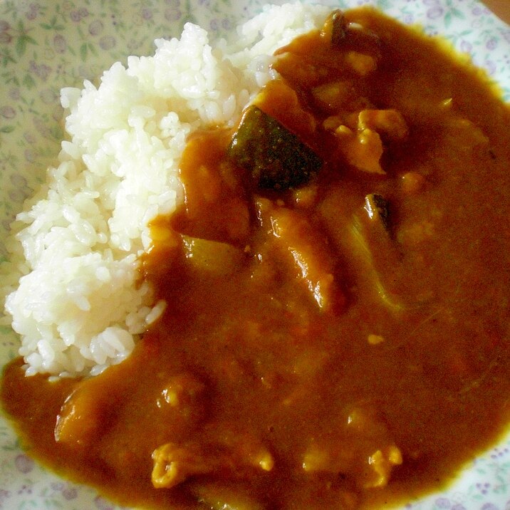 受カレー！「かぼちゃトマトたっぷりカレー」　♪♪